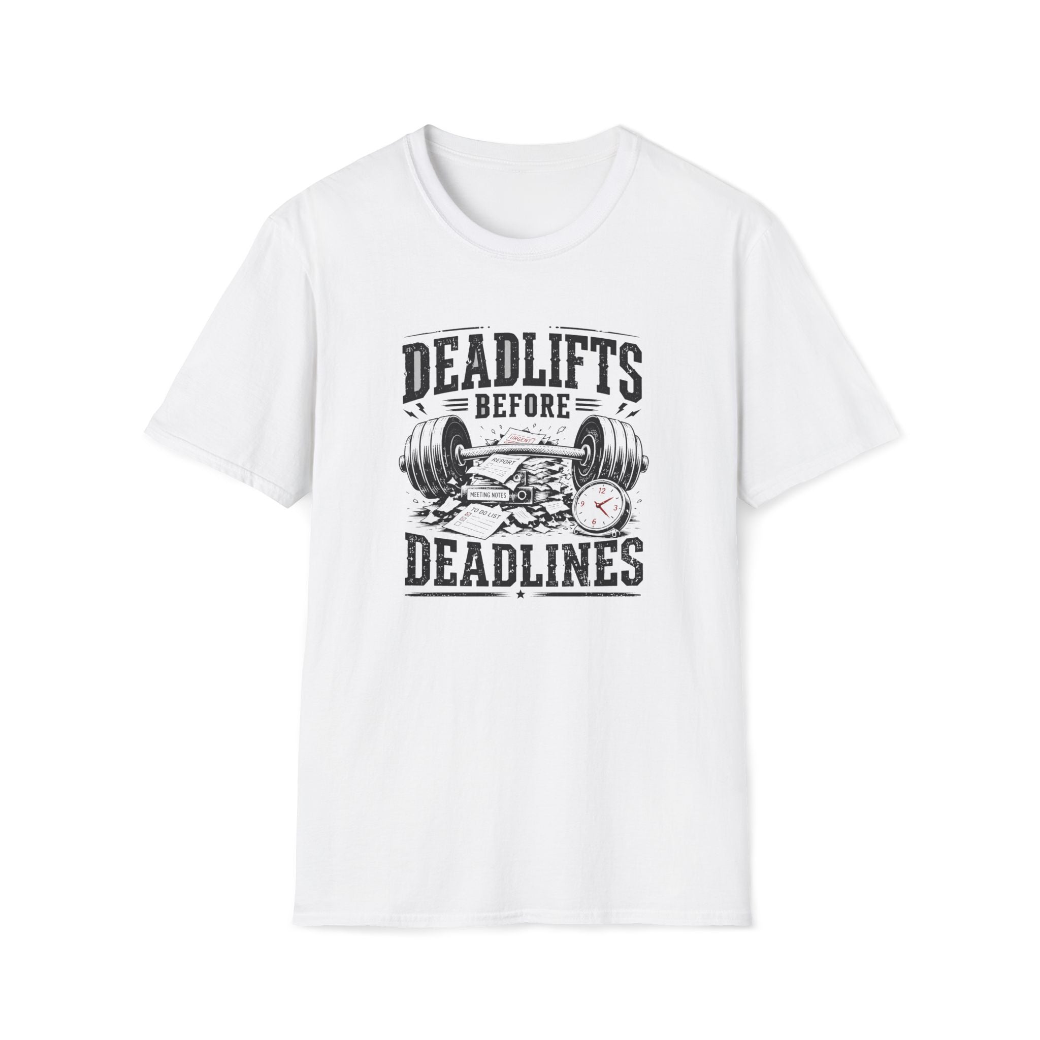 Deadlifts Before Deadlines T-Shirt