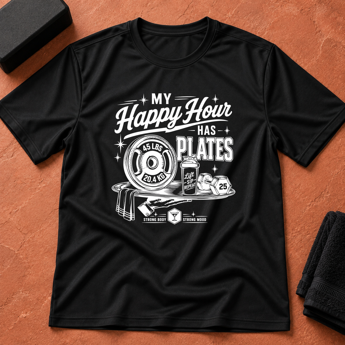 Happy Hour Plates T-Shirt