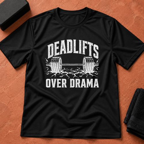 Deadlifts Over Drama T-Shirt