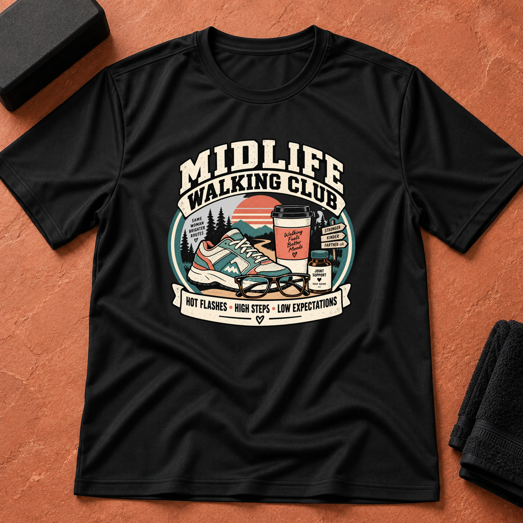 Midlife Walking Club T-Shirt