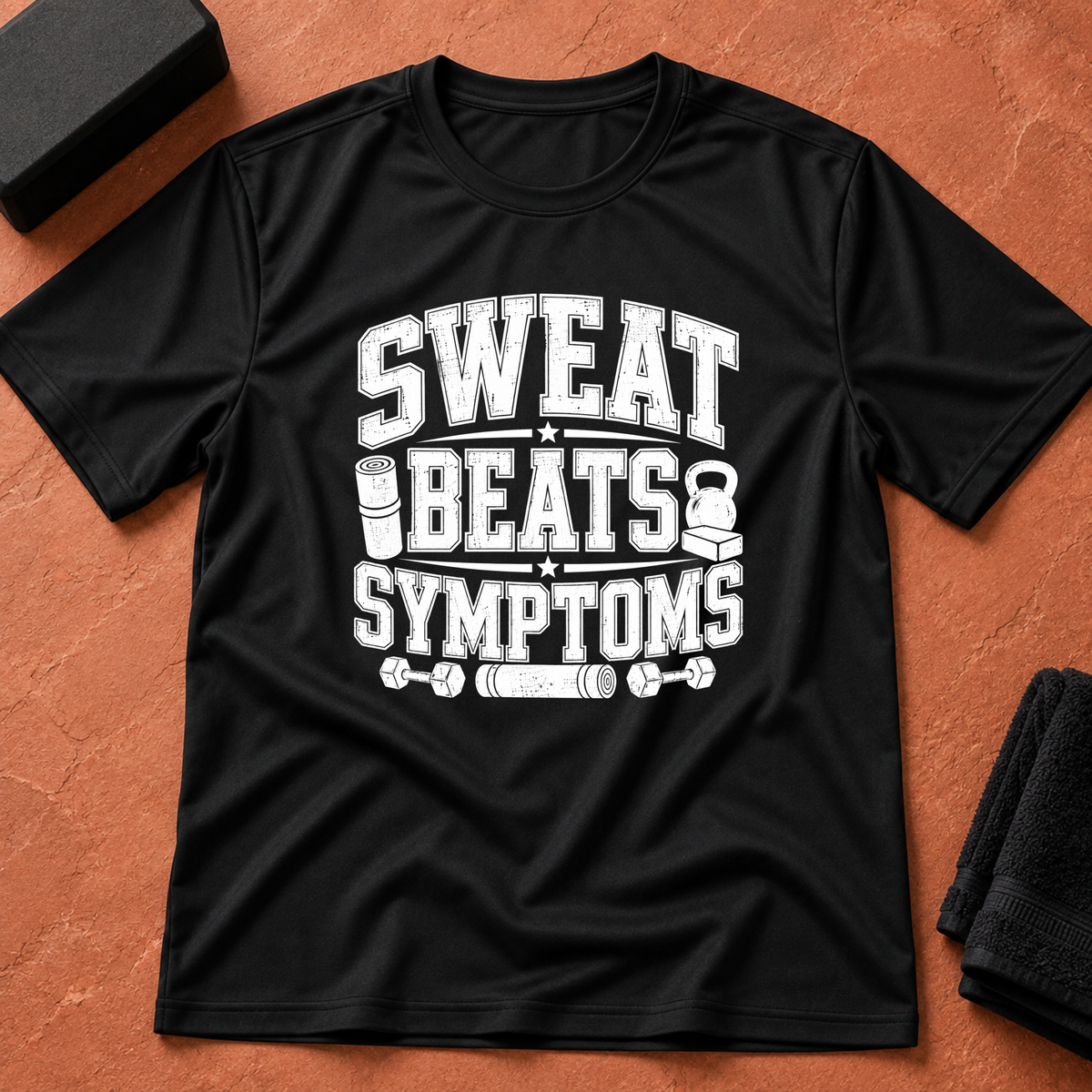 Sweat Beats Symptoms T-Shirt