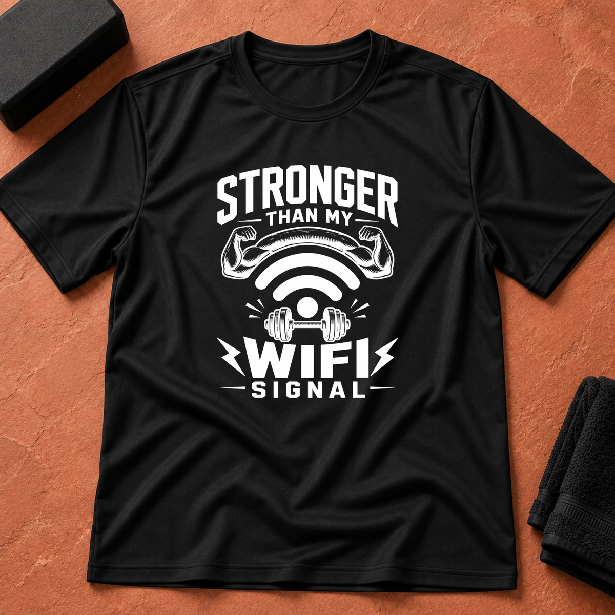 Stronger Than WiFi T-Shirt