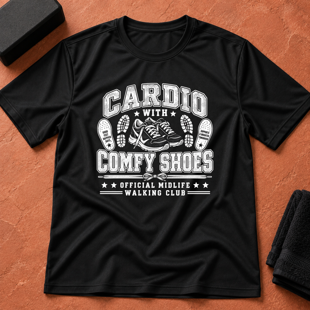 Cardio Comfy Shoes T-Shirt