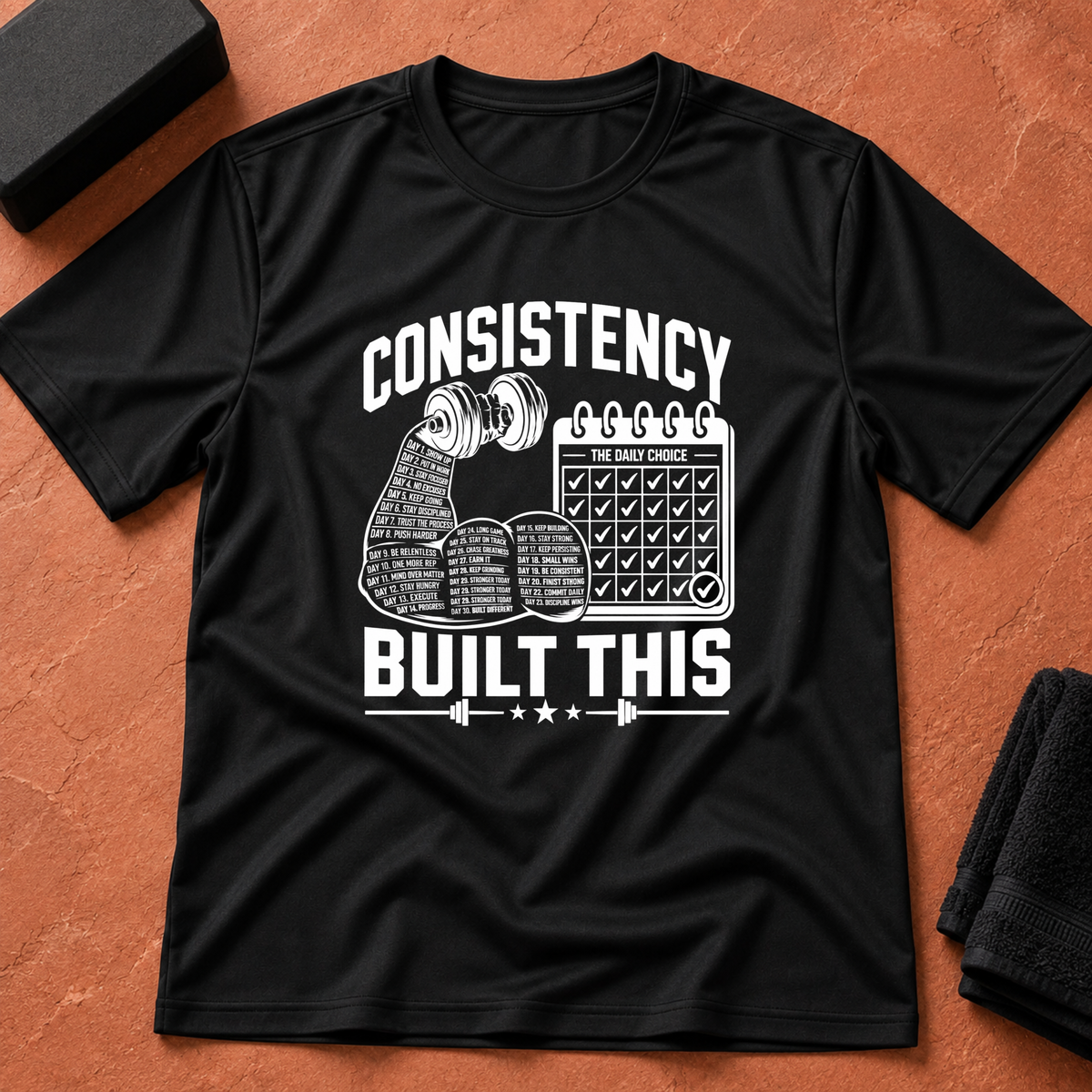 Consistency Built This T-Shirt
