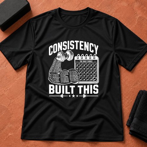 Consistency Built This T-Shirt