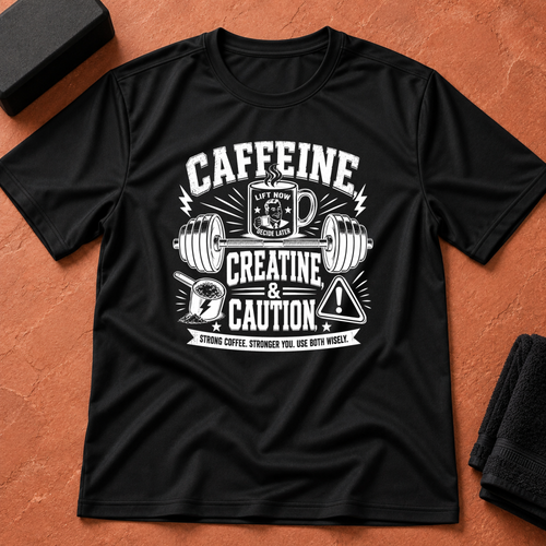 Caffeine & Caution T-Shirt