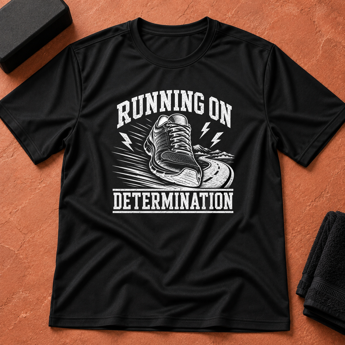 Running on Determination T-Shirt