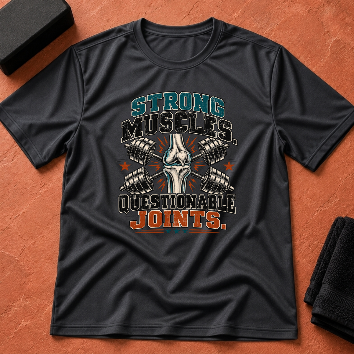 Muscles, Questionable Joints T-Shirt