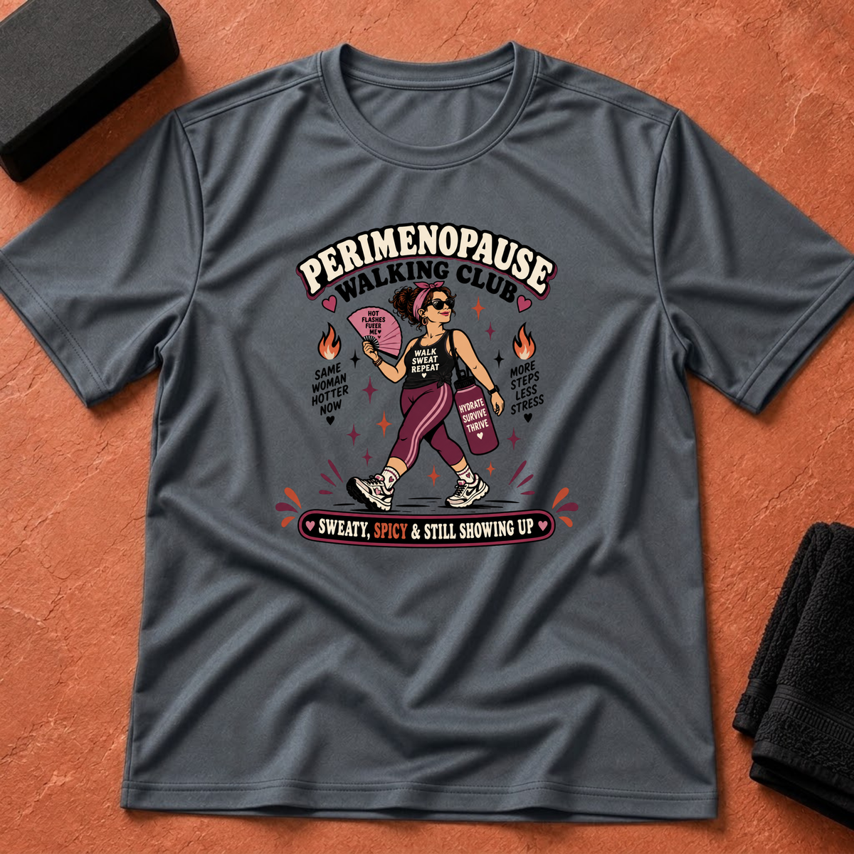 Perimenopause Walking Club T-Shirt