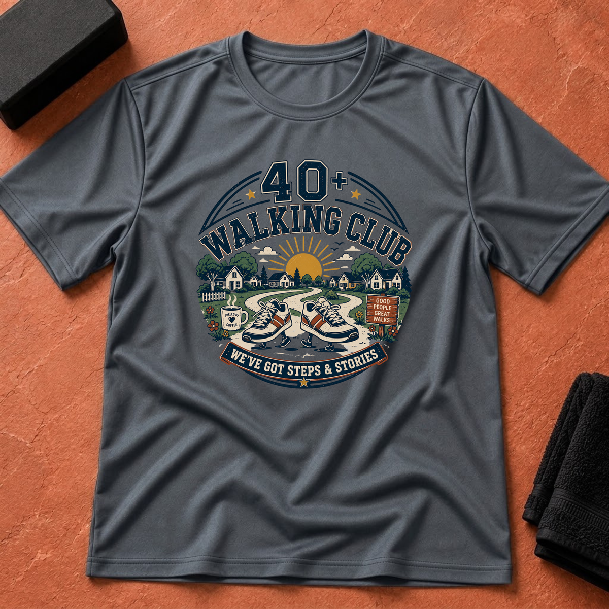 40+ Walking Club T-Shirt