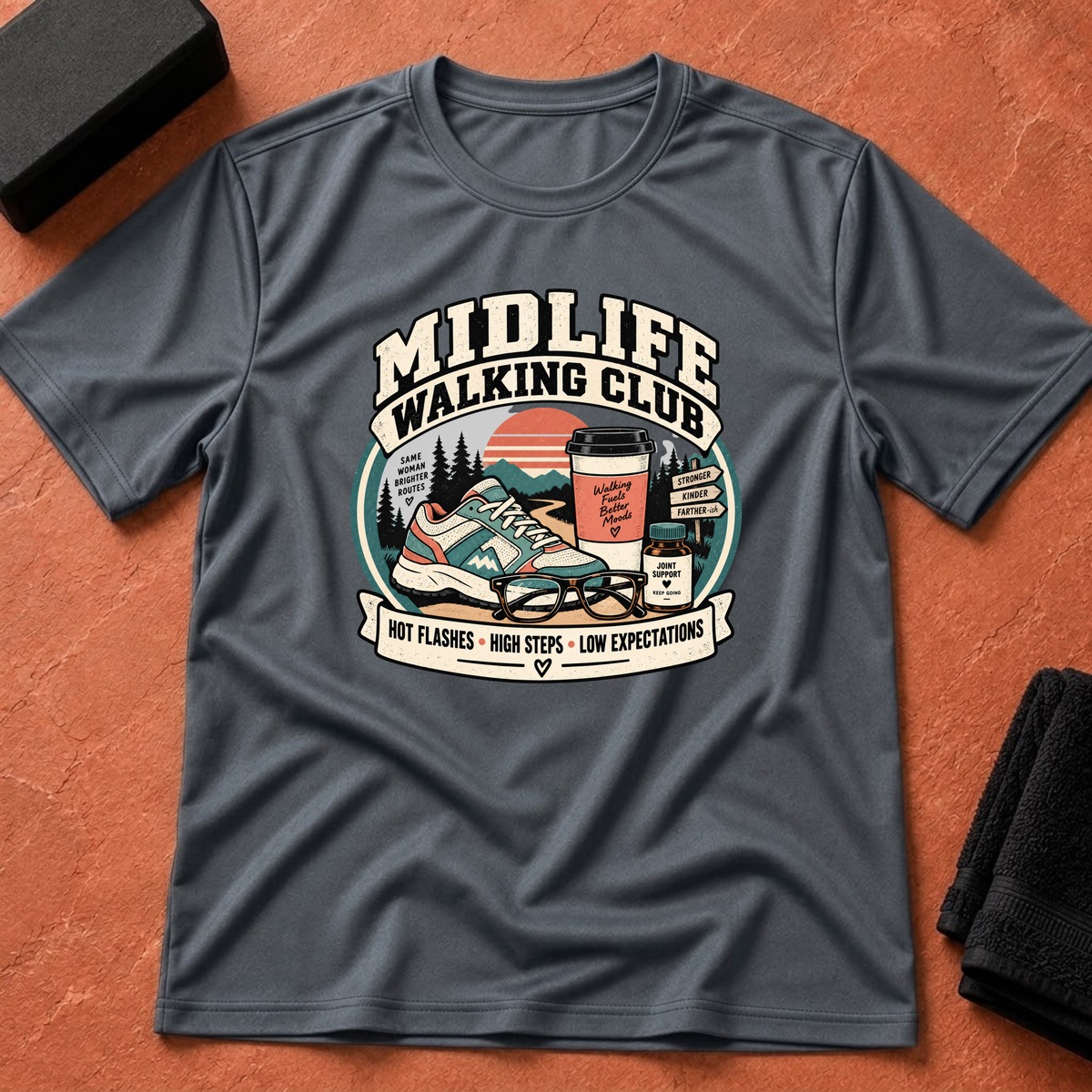 Midlife Walking Club T-Shirt