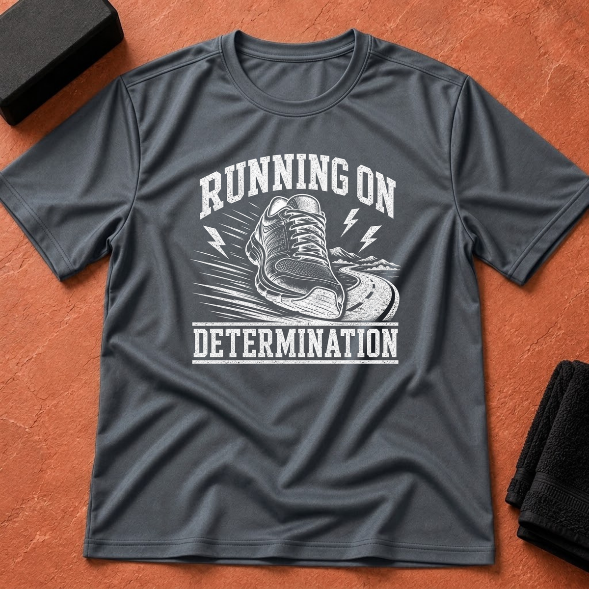 Running on Determination T-Shirt
