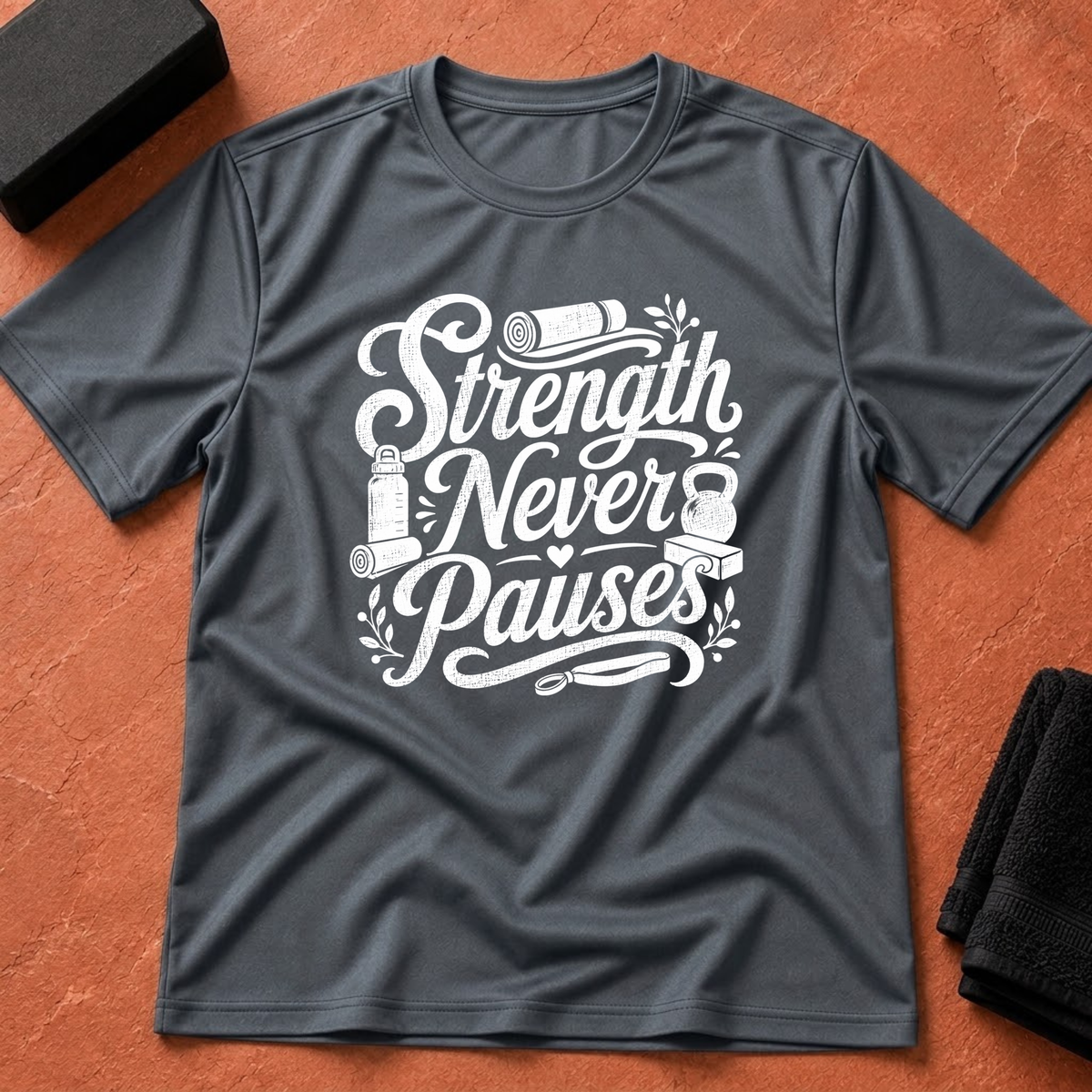 Strength Never Pauses T-Shirt