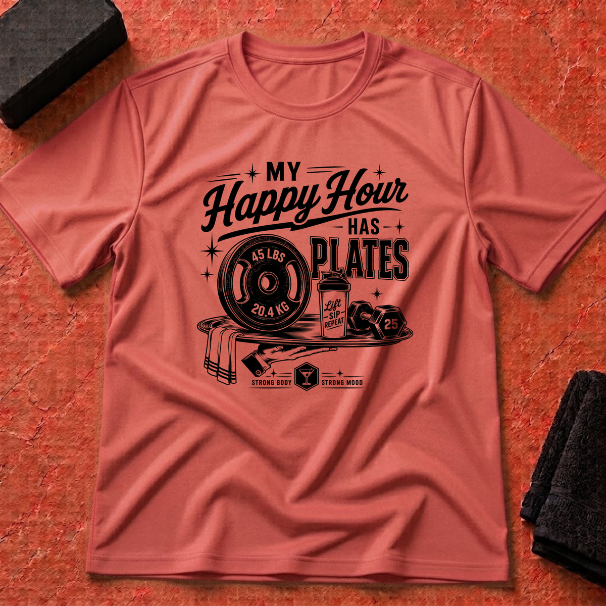 Happy Hour Plates T-Shirt