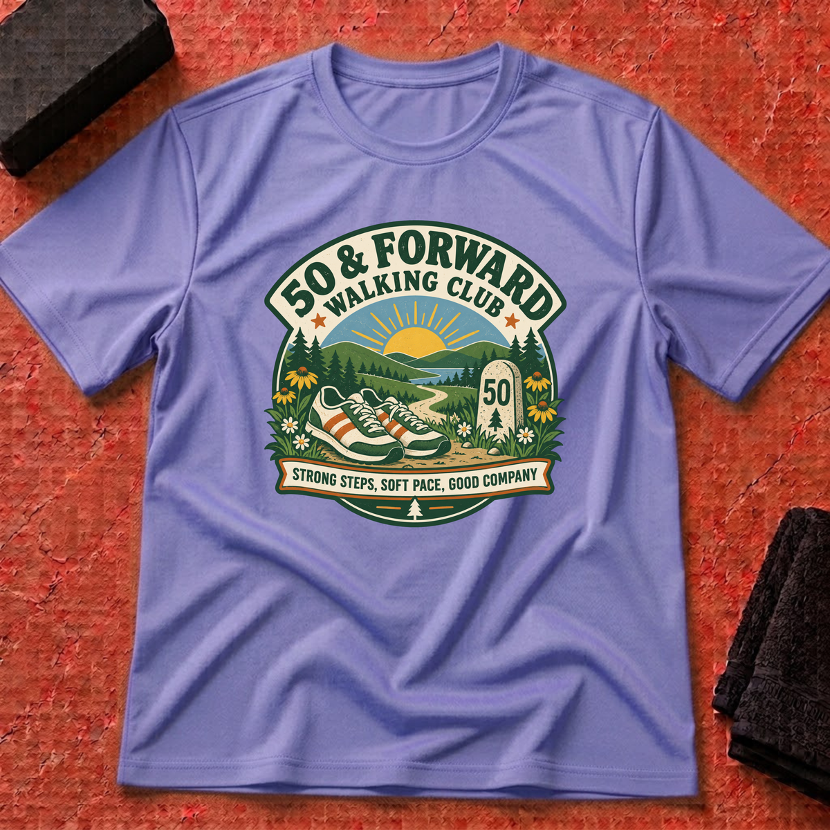 50 & Forward Walking Club T-Shirt