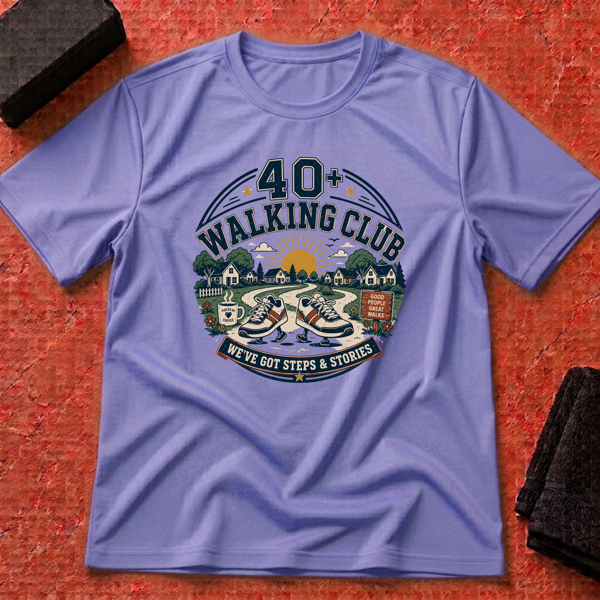 40+ Walking Club T-Shirt