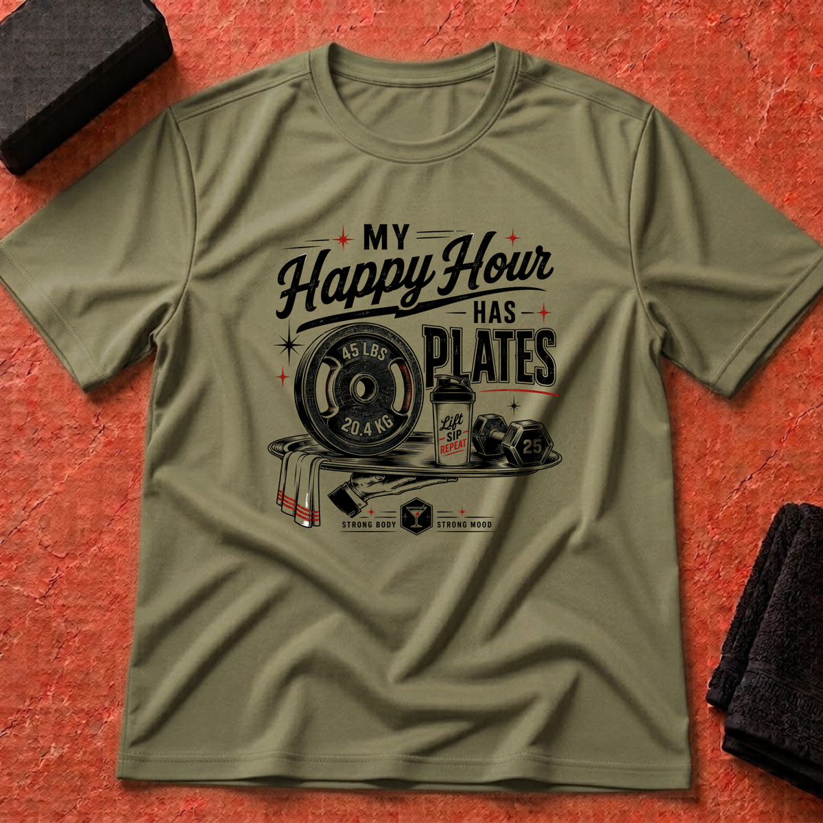 Happy Hour Plates T-Shirt