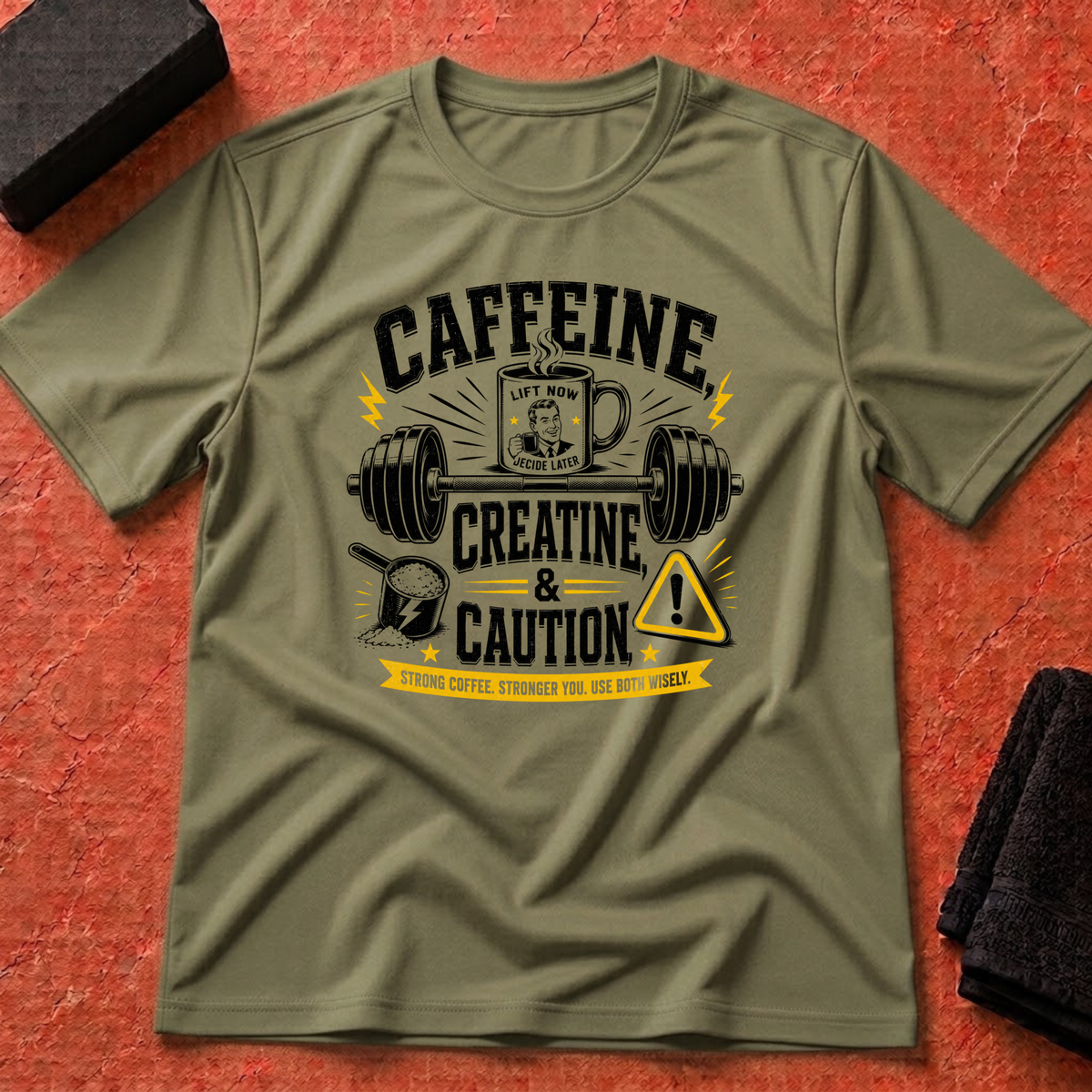 Caffeine & Caution T-Shirt