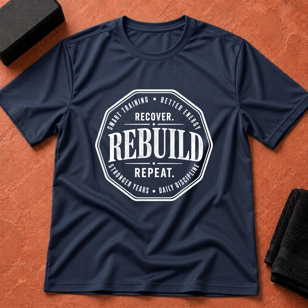 Recover. Rebuild. Repeat. T-Shirt