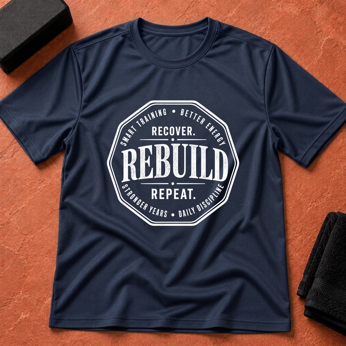 Recover. Rebuild. Repeat. T-Shirt
