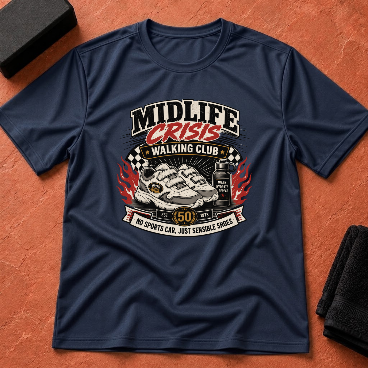Midlife Crisis Walking Club T-Shirt