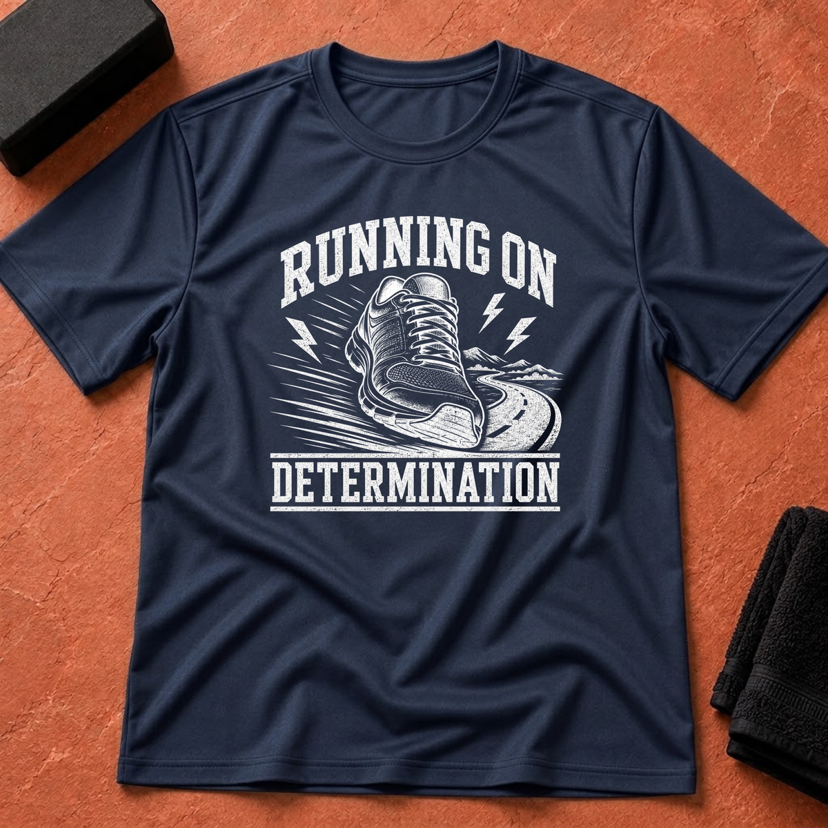 Running on Determination T-Shirt