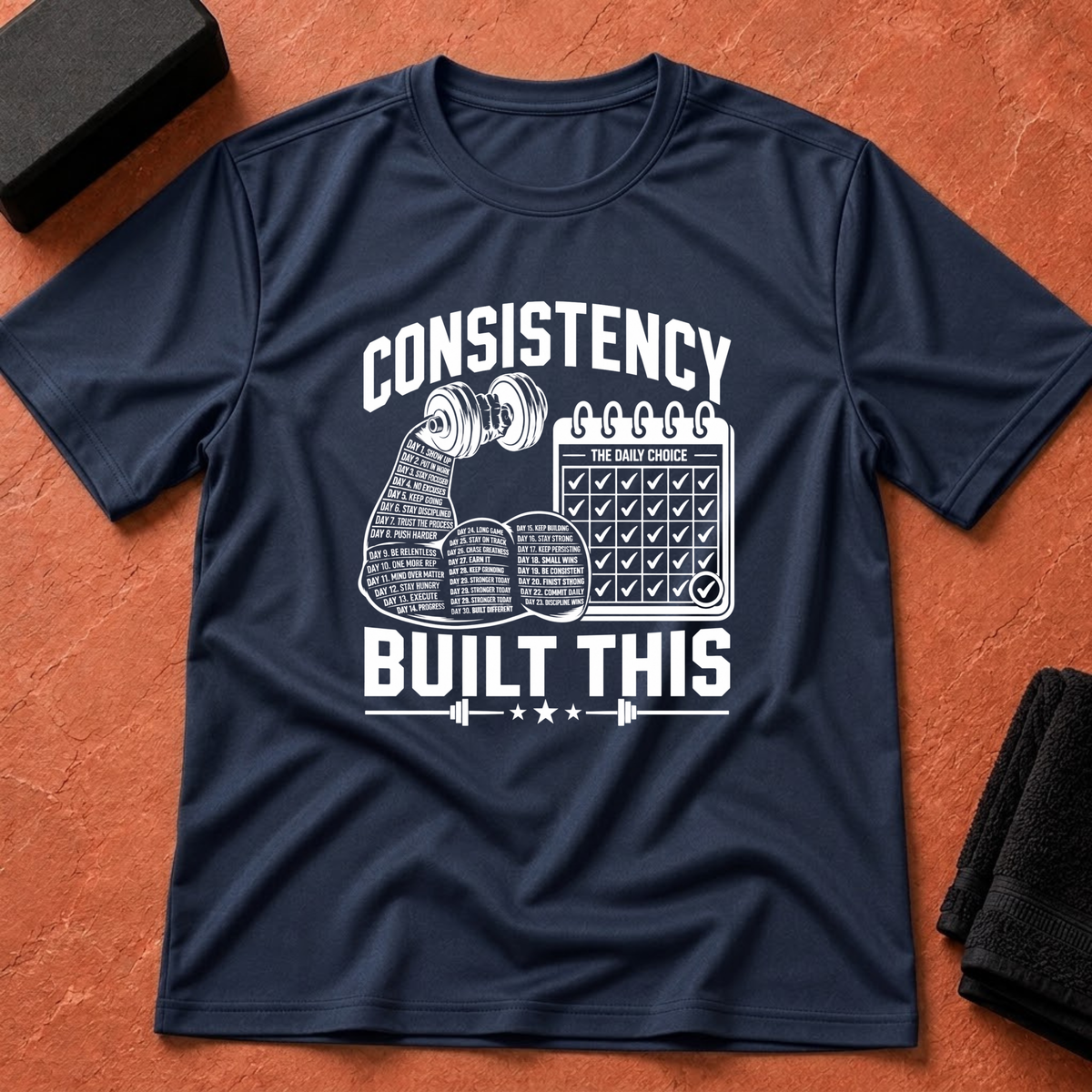 Consistency Built This T-Shirt
