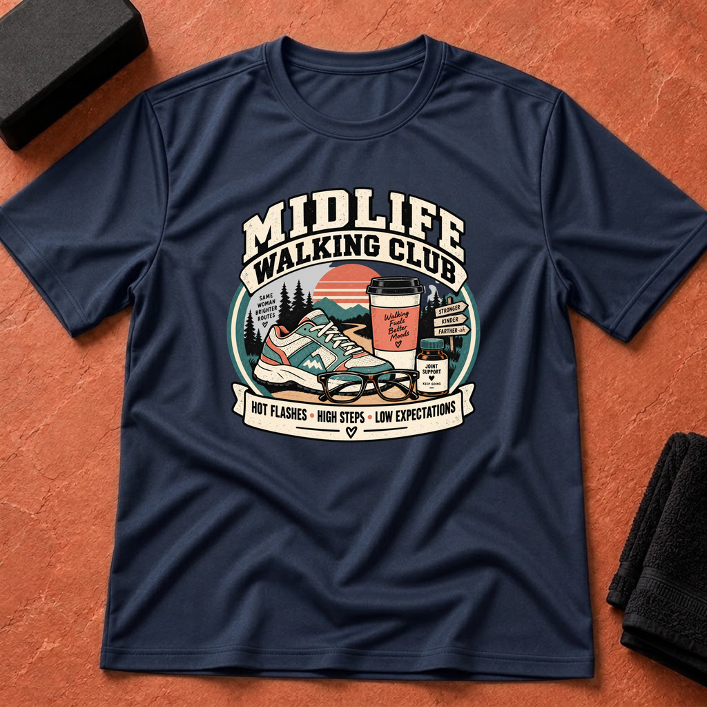 Midlife Walking Club T-Shirt