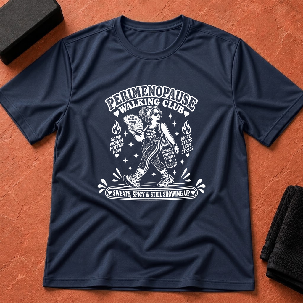 Perimenopause Walking Club T-Shirt