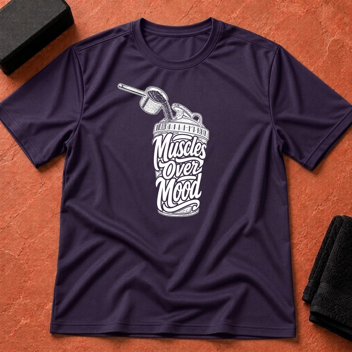 Muscles Over Mood T-Shirt