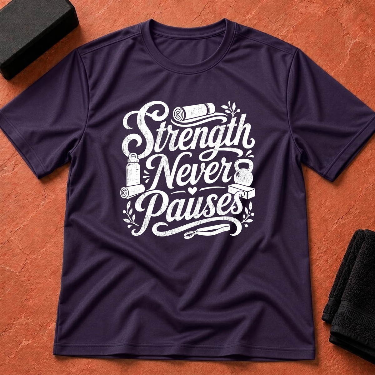 Strength Never Pauses T-Shirt