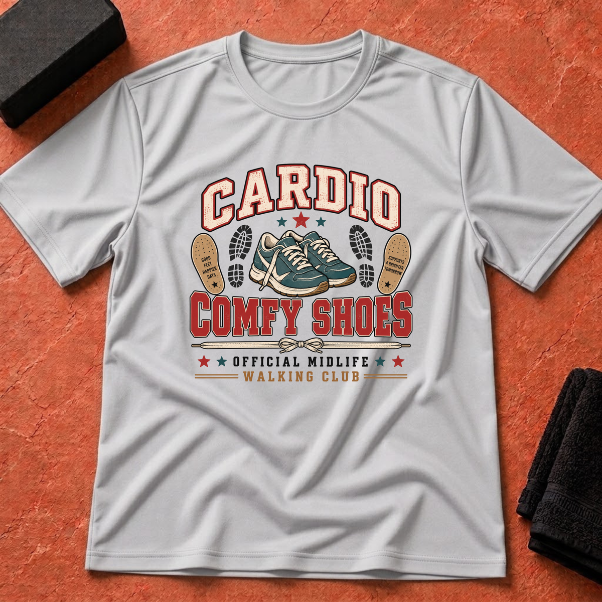Cardio Comfy Shoes T-Shirt