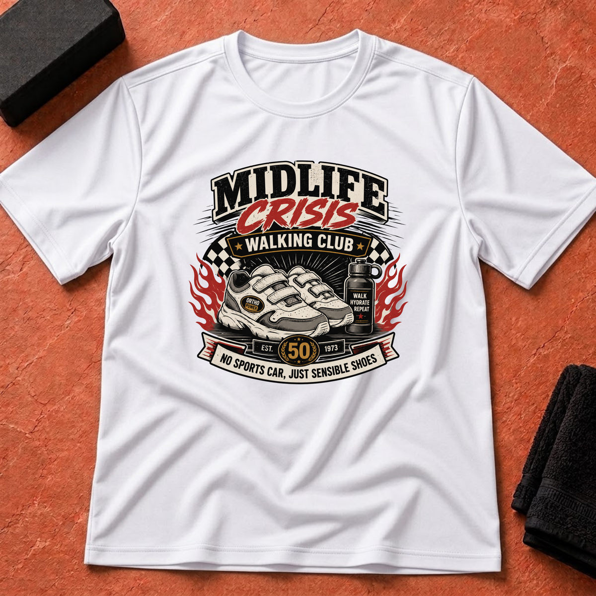 Midlife Crisis Walking Club T-Shirt