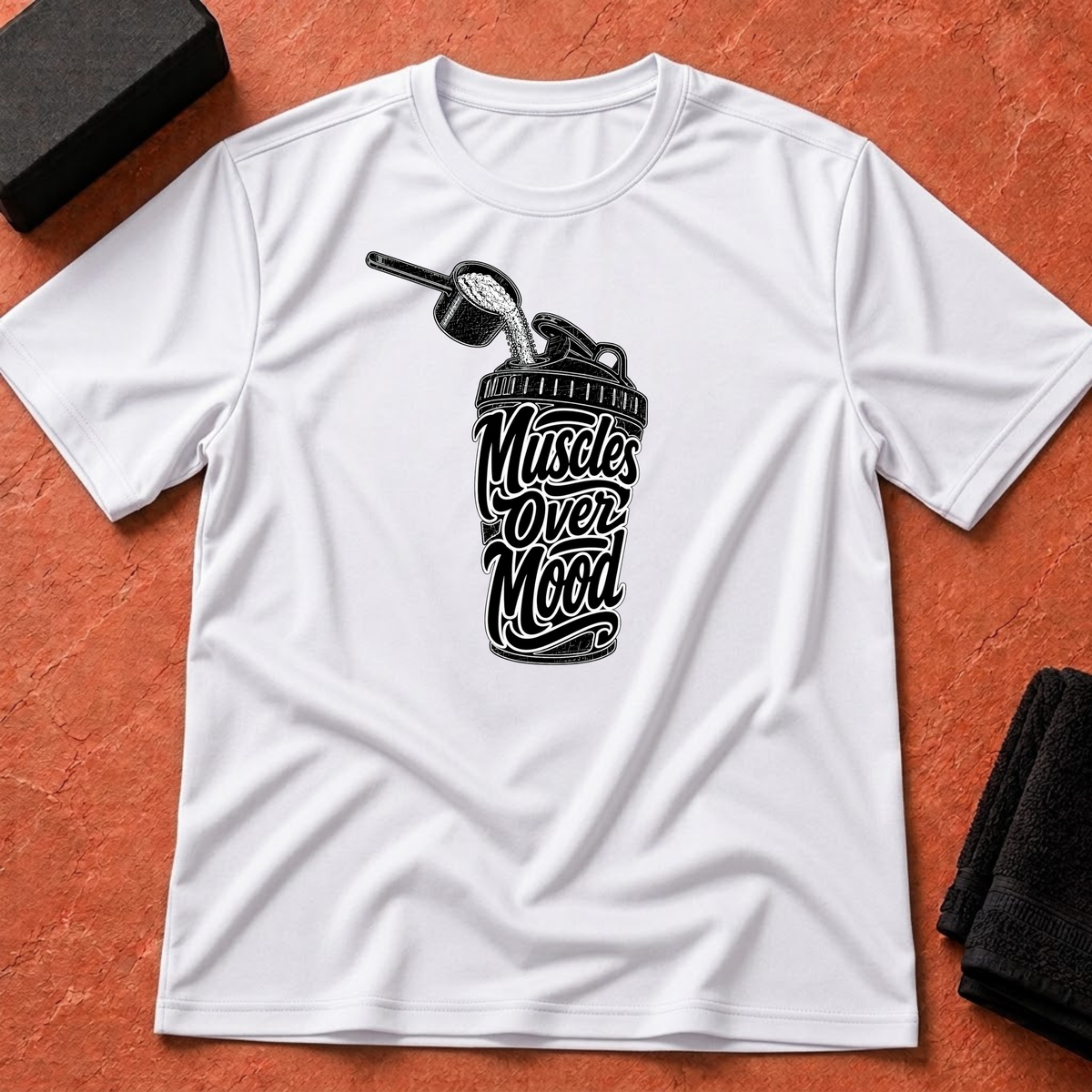 Muscles Over Mood T-Shirt