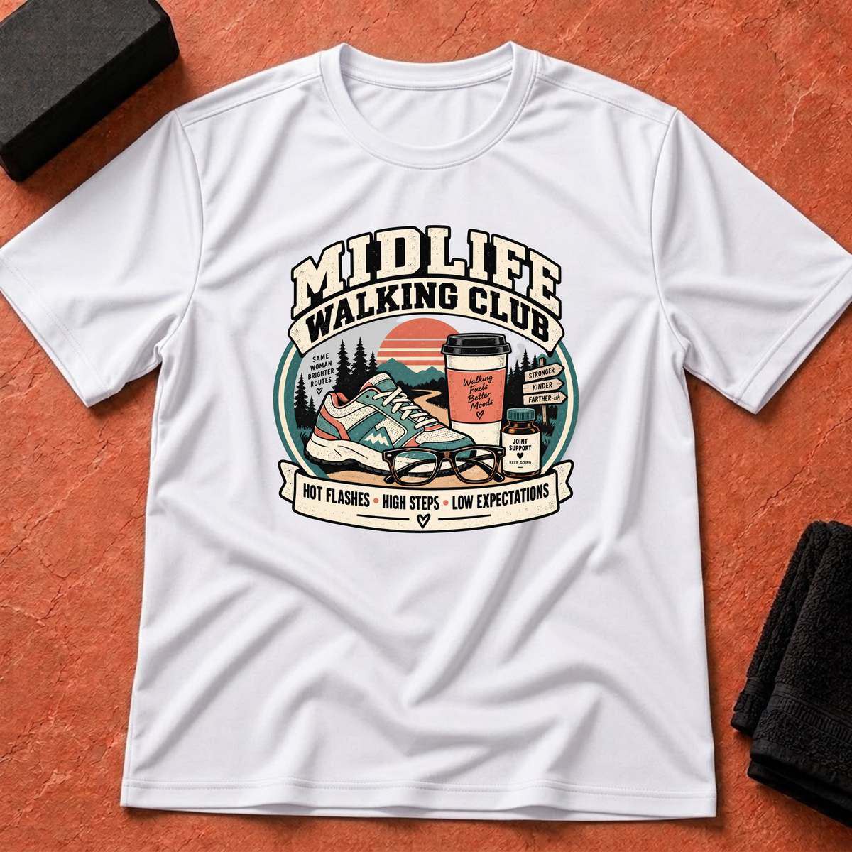 Midlife Walking Club T-Shirt