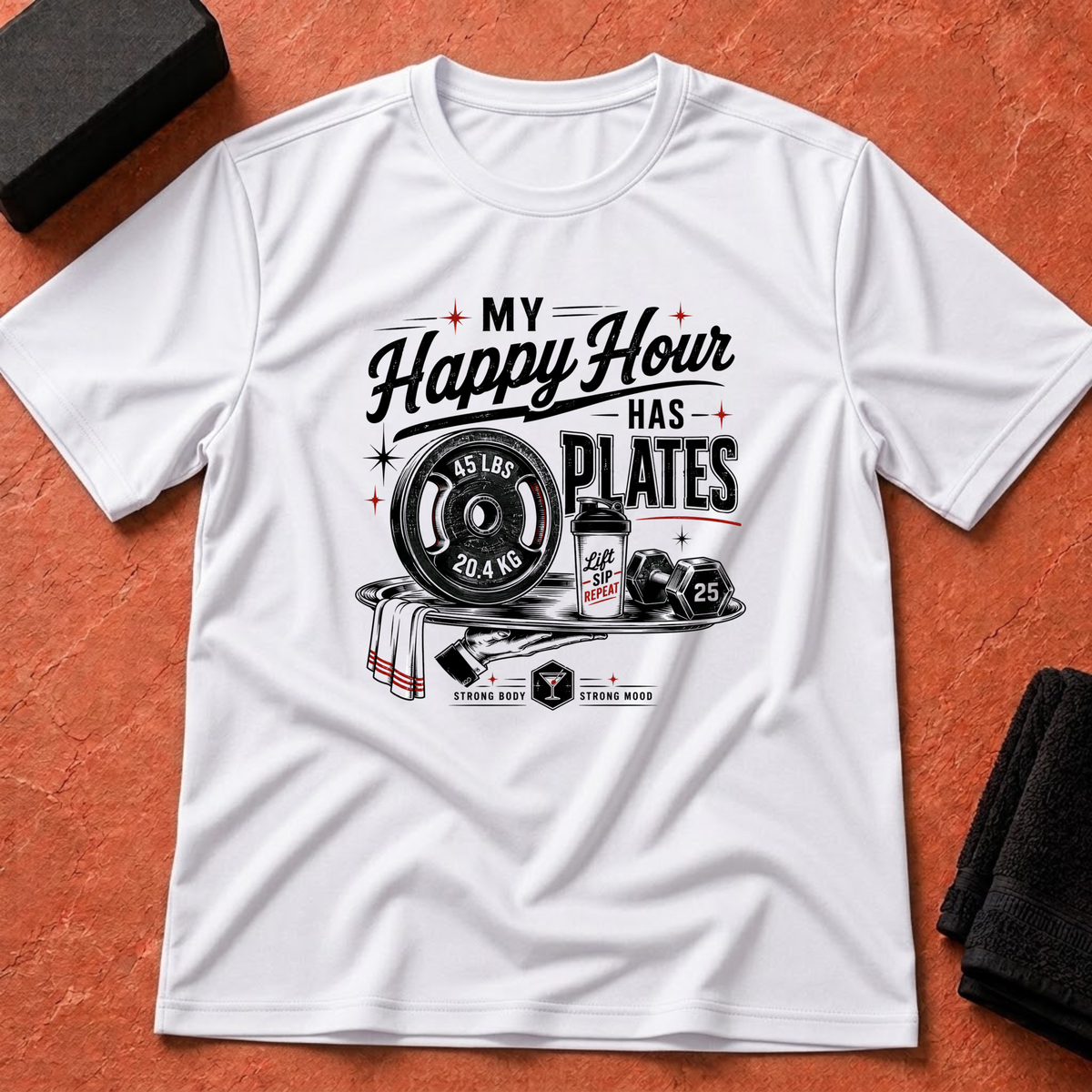 Happy Hour Plates T-Shirt
