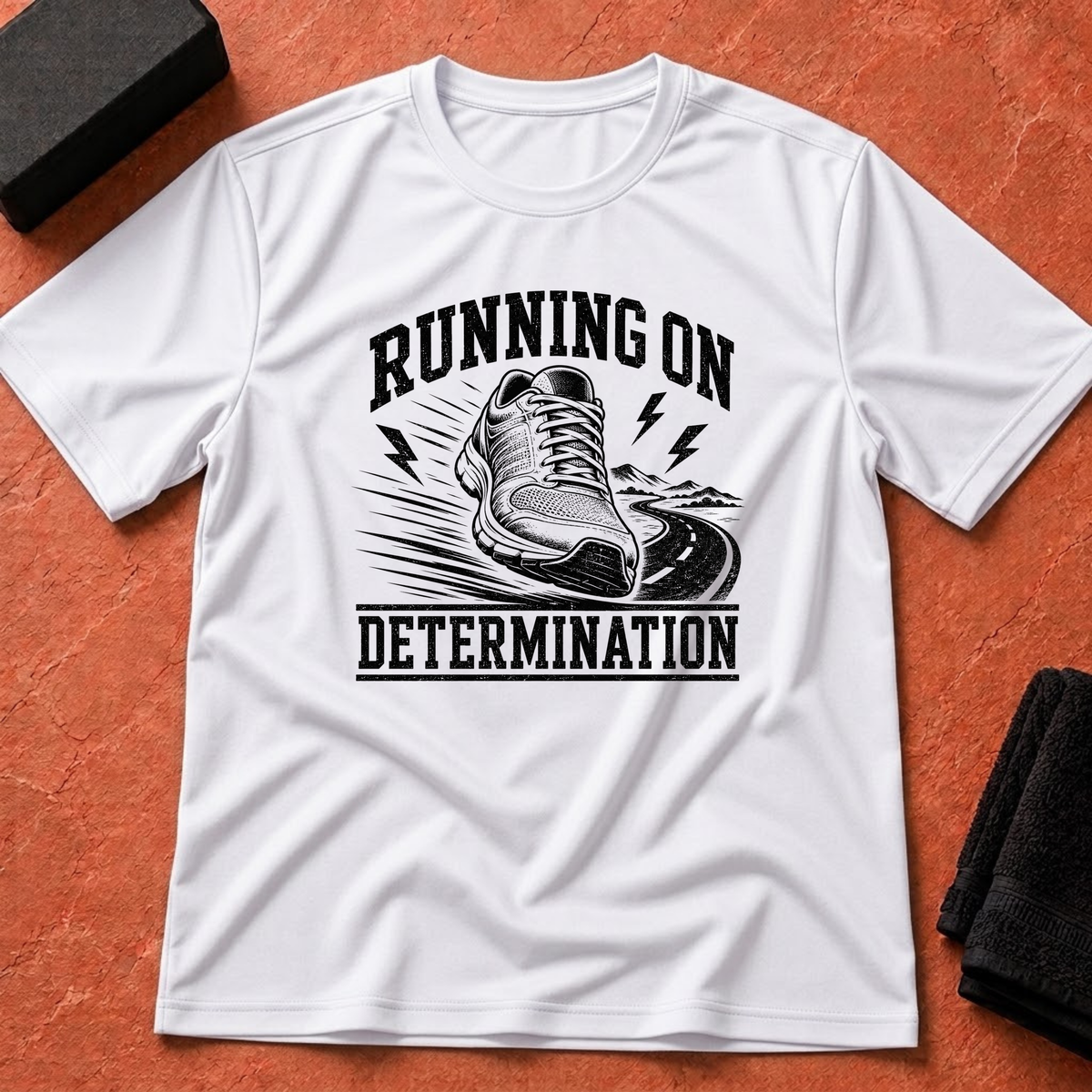 Running on Determination T-Shirt