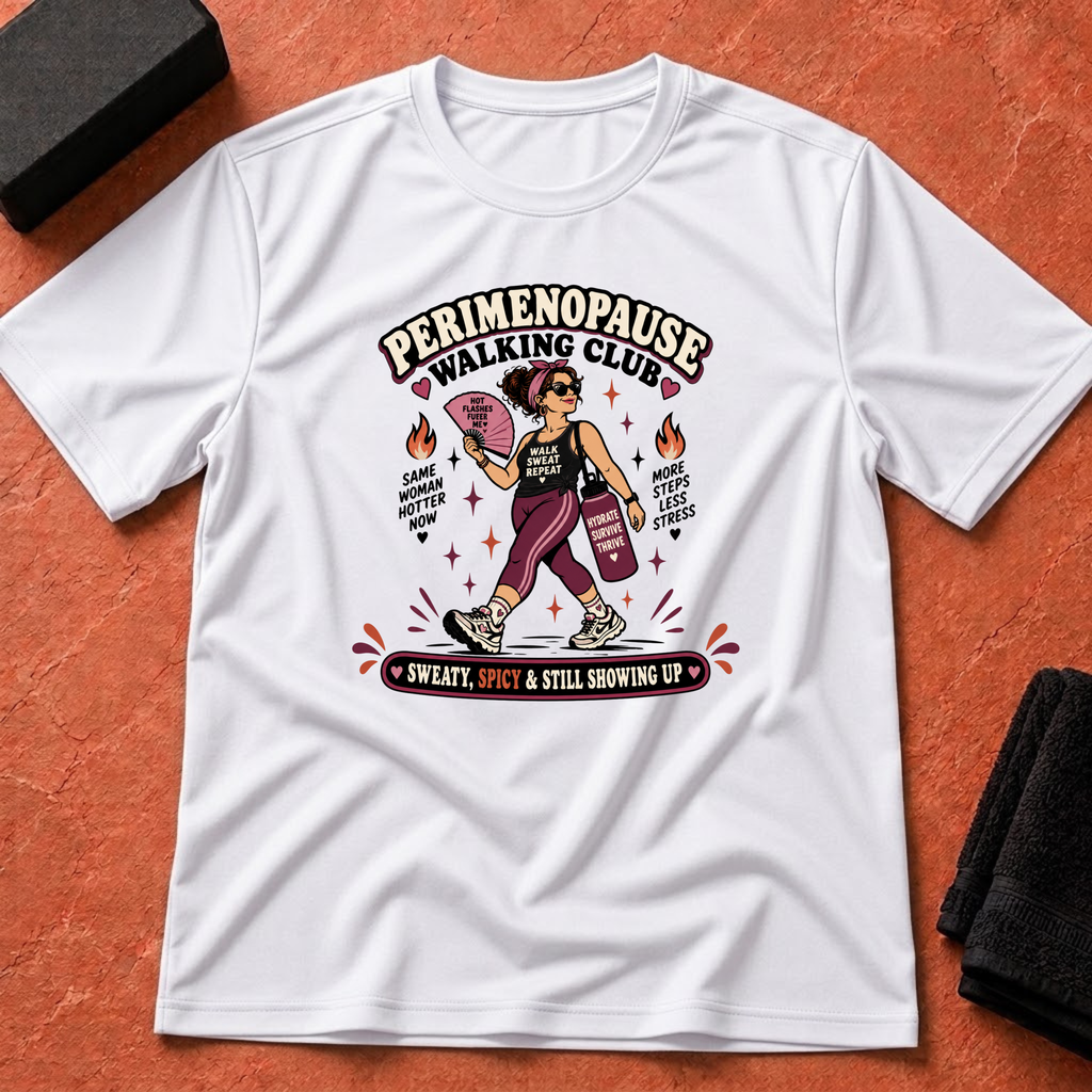 Perimenopause Walking Club T-Shirt