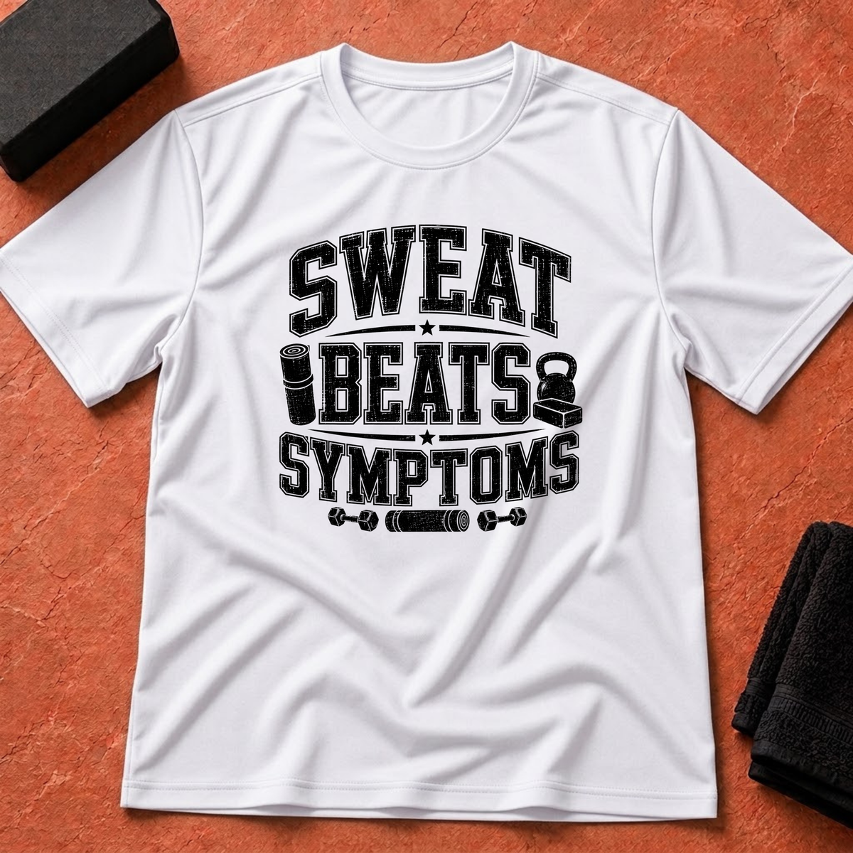 Sweat Beats Symptoms T-Shirt